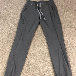 Figs brand technical collection grey scrub pant